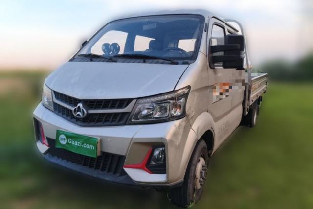 Used CHANGAN KUAYUE Wang X5 2021 1.6L Gasoline Standard Edition Double Cab with Dual Rear Wheels 3050mm Cargo Bed DAM16KR