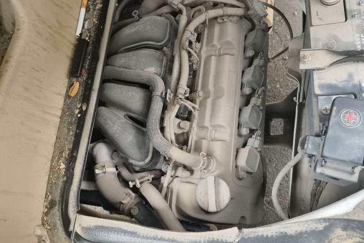 Used CHANGAN KUAYUE Xing V3 2022 1.5L Gasoline Comfort-Grade 2-Seat Van JL473QH Engine Bay Right