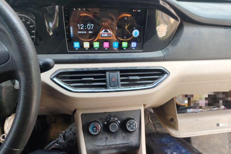 Used CHANGAN KUAYUE Xing V3 2022 1.5L Gasoline Standard Model 2-Seat Van JL473QH Audio And AC Panel