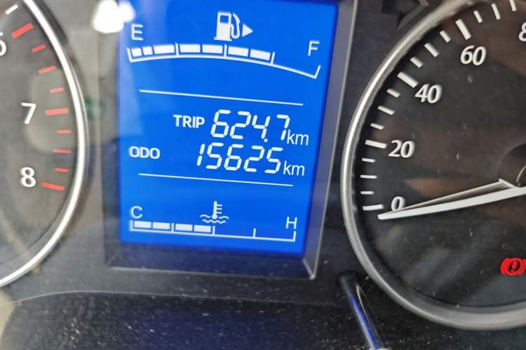 Used CHANGAN KUAYUE Xing V3 2022 1.5L Gasoline Enjoyment Model 5-Seat Passenger Vehicle JL473QH Odometer Close Up