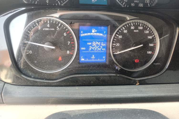 Used CHANGAN KUAYUE Xing V3 2022 1.5L Gasoline Comfort Edition 5-Seater Minivan JL473QH Odometer Close Up