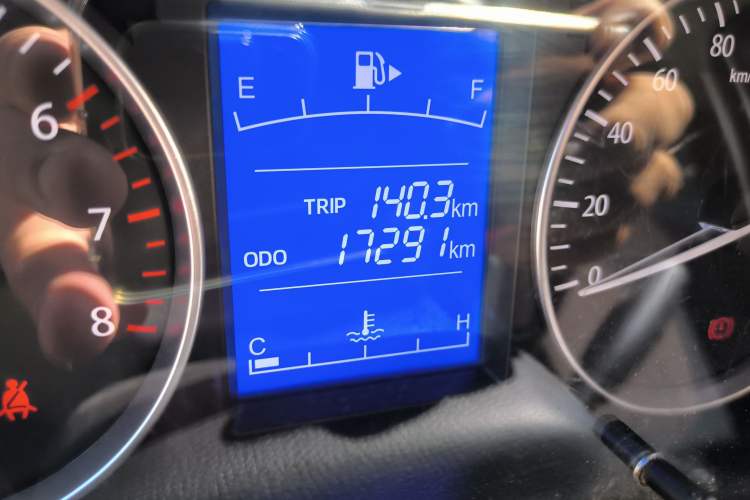 Used CHANGAN KUAYUE Xing V3 2022 1.5L Gasoline Standard Model 6-Seater Passenger Vehicle JL473QH Odometer Close Up