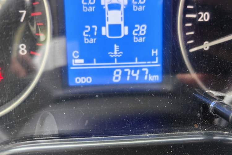 Used CHANGAN KUAYUE Xing V3 2022 1.5L Gasoline Standard Model 6-Seater Passenger Vehicle JL473QH Odometer Close Up