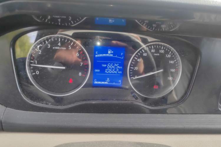 Used CHANGAN KUAYUE Xing V3 2022 1.5L Gasoline Standard Model 2-Seat Van JL473QH Odometer Close Up