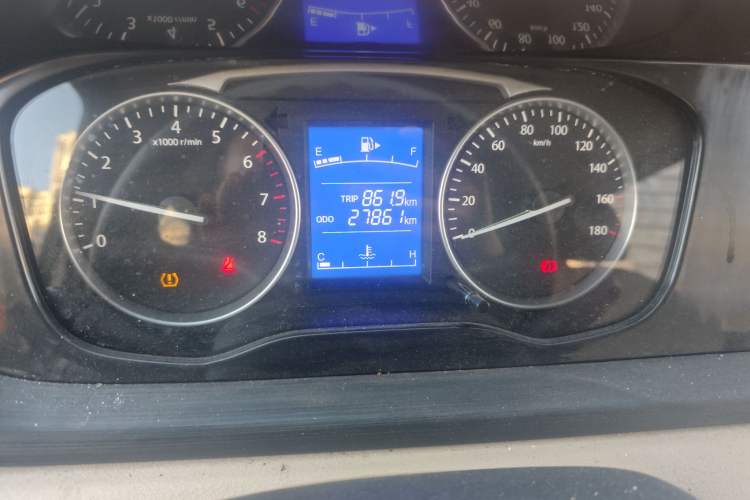 Used CHANGAN KUAYUE Xing V3 2022 1.5L Gasoline Comfort-Plus 7-Seater Passenger Vehicle JL473QH Odometer Close Up