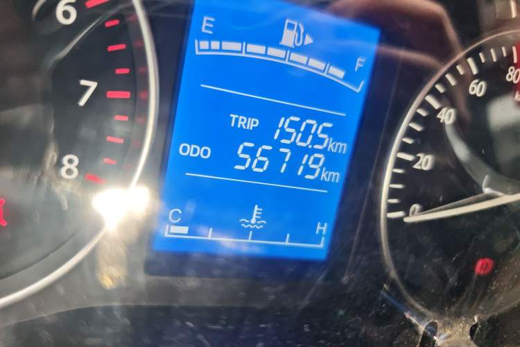 Used CHANGAN KUAYUE Xing V3 2022 1.5L Gasoline Comfort Edition 5-Seater Minivan JL473QH Odometer Close Up