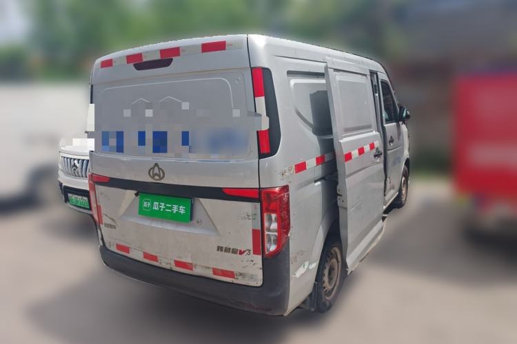 Used CHANGAN KUAYUE Xing V3 2022 1.5L Gasoline Enjoyment Model 2-Seat Van JL473QH Rear Right 45 Deg