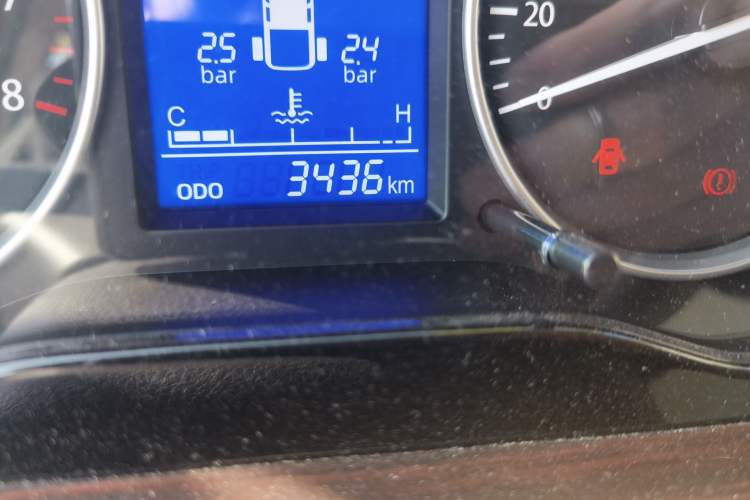 Used CHANGAN KUAYUE Xing V5 2021 1.5L Fortune-Attracting Edition Comfort Model JL473QH Odometer Close Up