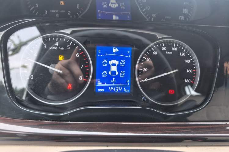 Used CHANGAN KUAYUE Xing V5 2021 1.5L Fortune-Attracting Edition Comfort Model JL473QH Odometer Close Up