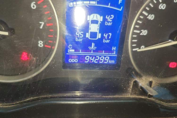 Used CHANGAN KUAYUE Xing V5 2021 1.5L Fortune-Attracting Edition Comfort Model JL473QH Odometer Close Up