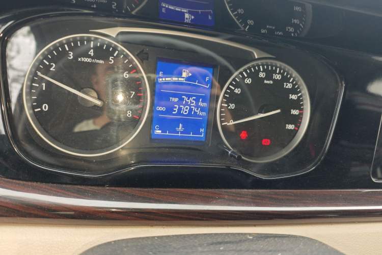 Used CHANGAN KUAYUE Xing V5 2021 1.5L Jinbao Edition Comfort Version JL473QH Odometer Close Up