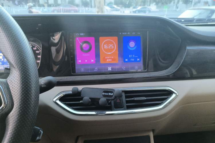 Used CHANGAN KUAYUE Xing V5 2021 1.6L Fortune-Attracting Edition Comfort Model DAM16KR Audio And AC Panel