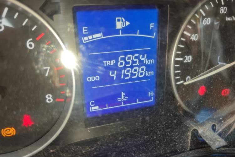 Used CHANGAN KUAYUE Xing V5 2021 1.6L Jinbao Edition Luxury Version DAM16KR Odometer Close Up