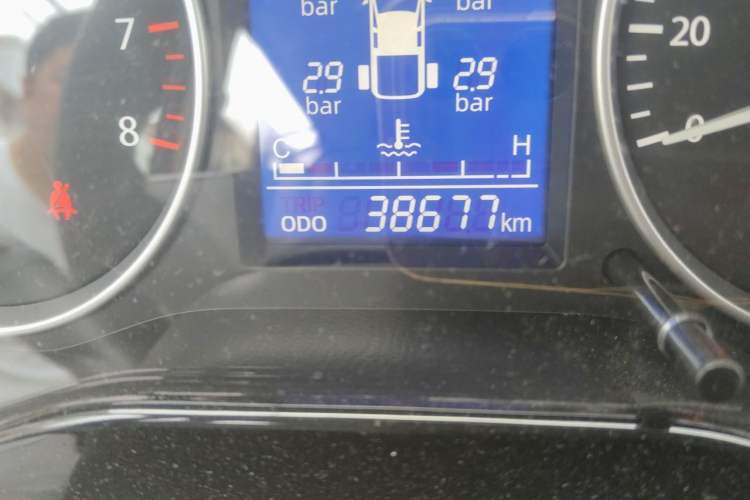Used CHANGAN KUAYUE Xing V5 2021 1.5L Fortune-Attracting Deluxe Model JL473QH Odometer Close Up