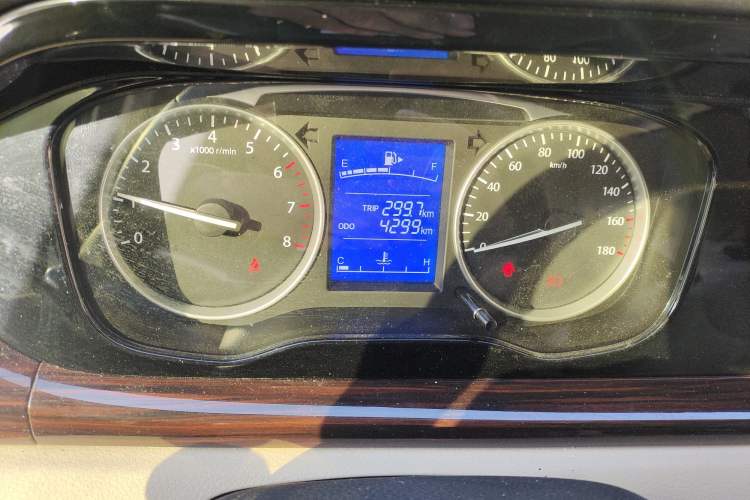 Used CHANGAN KUAYUE Xing V5 2021 1.5L Jinbao Edition Comfort Version JL473QH Odometer Close Up
