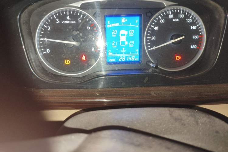 Used CHANGAN KUAYUE Xing V5 2021 1.5L Fortune-Attracting Edition Comfort Model JL473QH Odometer Close Up