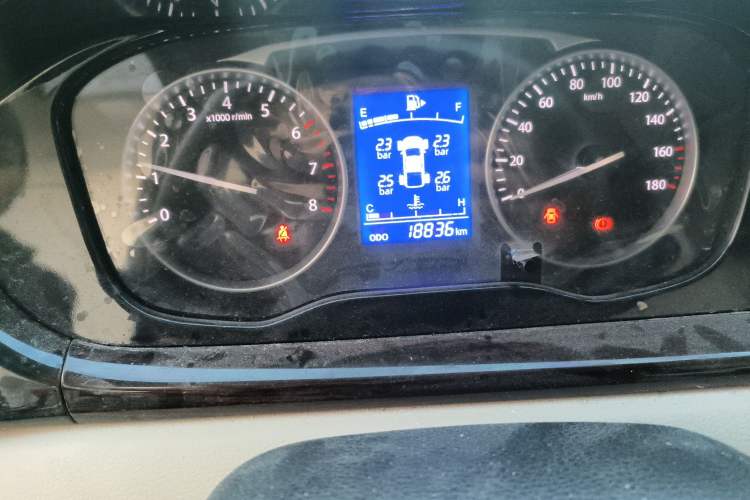 Used CHANGAN KUAYUE Xing V5 2021 1.6L Fortune-Attracting Edition Comfort Model DAM16KR Odometer Close Up