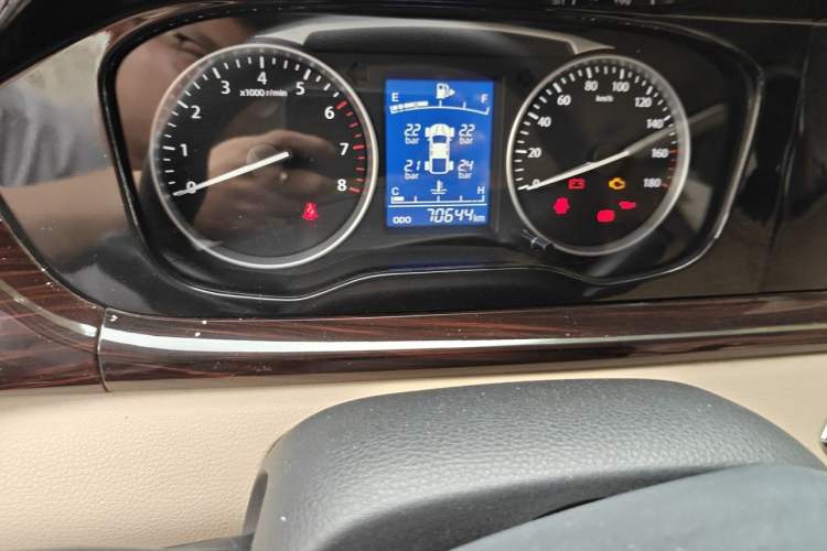 Used CHANGAN KUAYUE Xing V5 2021 1.5L Fortune-Attracting Deluxe Model JL473QH Odometer Close Up