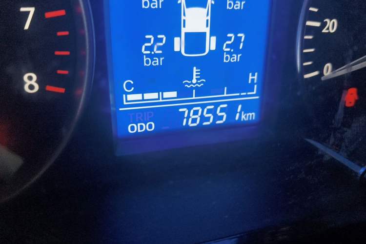 Used CHANGAN KUAYUE Xing V5 2021 1.5L Fortune-Attracting Deluxe Model JL473QH Odometer Close Up