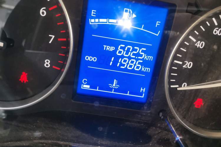 Used CHANGAN KUAYUE Xing V5 2021 1.6L Jinbao Edition Luxury Version DAM16KR Odometer Close Up