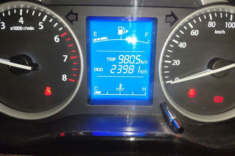 Used CHANGAN KUAYUE Xing V5 2021 1.5L Jinbao Edition Comfort Version JL473QH Odometer Close Up