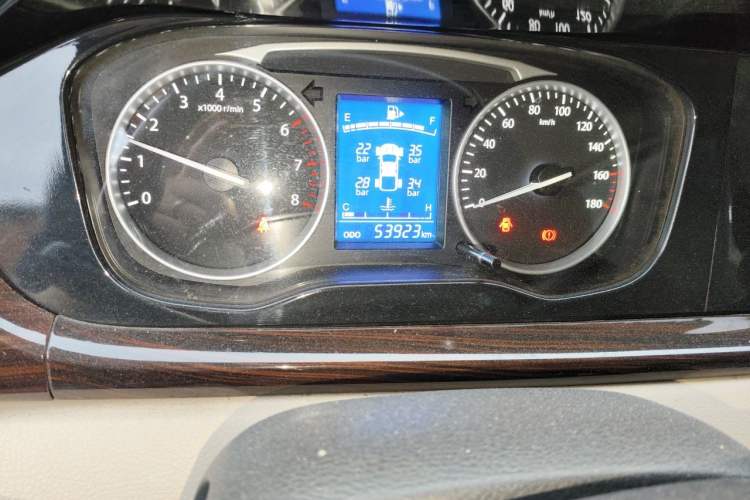 Used CHANGAN KUAYUE Xing V5 2021 1.5L Fortune-Attracting Edition Comfort Model JL473QH Odometer Close Up
