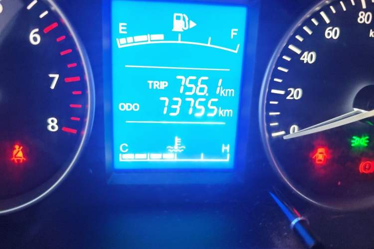 Used CHANGAN KUAYUE Xing V5 2021 1.5L Jinbao Edition Luxury Version JL473QH Odometer Close Up