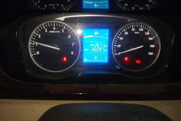Used CHANGAN KUAYUE Xing V5 2021 1.6L Jinbao Edition Luxury Version DAM16KR Odometer Close Up