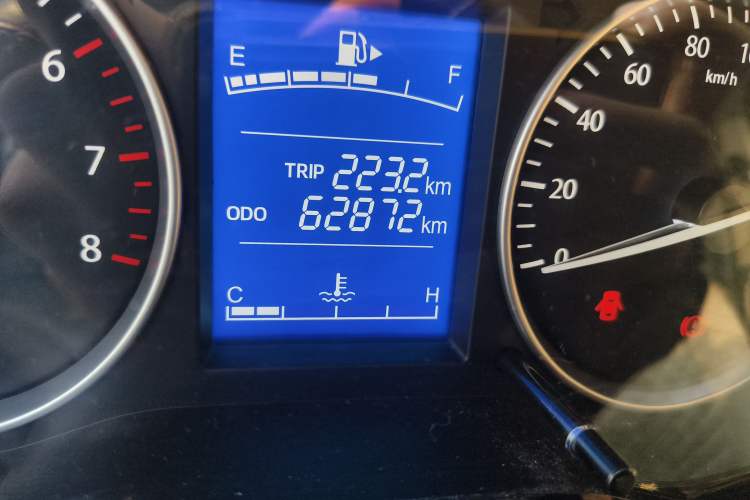Used CHANGAN KUAYUE Xing V5 2021 1.5L Fortune-Attracting Deluxe Model JL473QH Odometer Close Up
