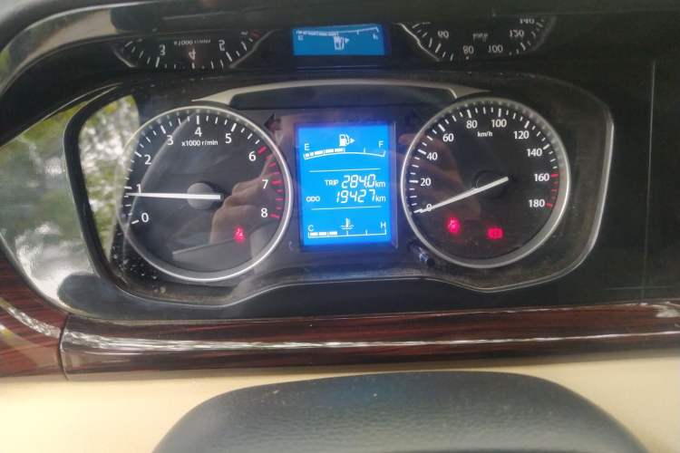 Used CHANGAN KUAYUE Xing V5 2021 1.6L Jinbao Edition Luxury Version DAM16KR Odometer Close Up
