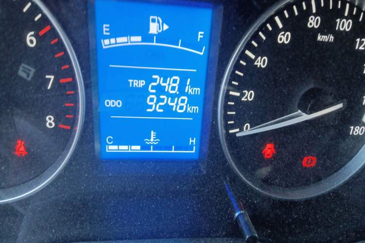 Used CHANGAN KUAYUE Xing V5 2021 1.6L Fortune-Attracting Edition Comfort Model DAM16KR Odometer Close Up