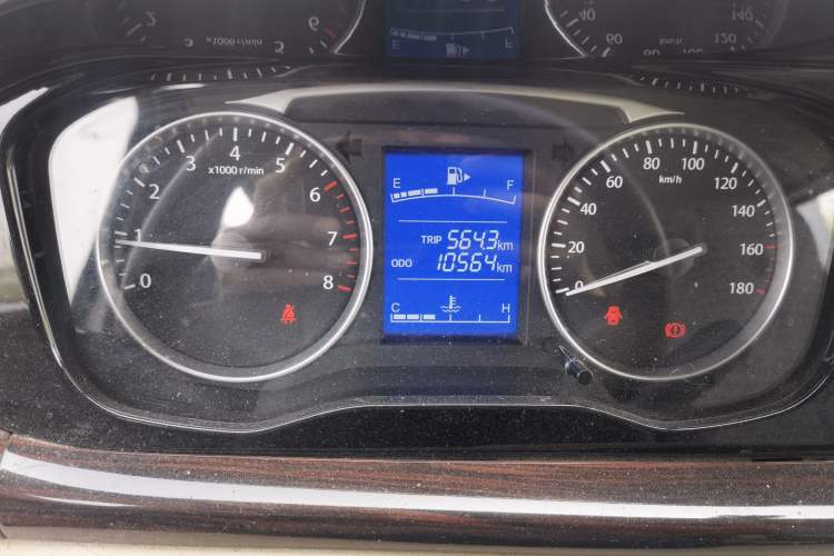 Used CHANGAN KUAYUE Xing V5 2021 1.6L Jinbao Edition Luxury Version DAM16KR Odometer Close Up