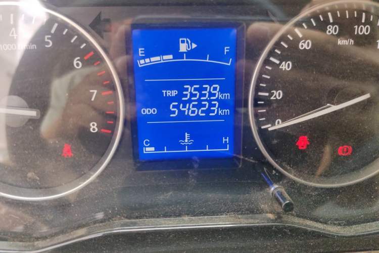 Used CHANGAN KUAYUE Xing V5 2021 1.6L Jinbao Edition Luxury Version DAM16KR Odometer Close Up