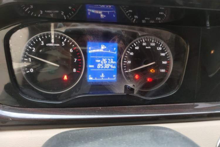 Used CHANGAN KUAYUE Xing V5 2021 1.5L Fortune-Attracting Deluxe Model JL473QH Odometer Close Up