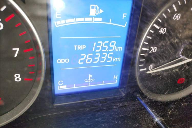 Used CHANGAN KUAYUE Xing V5 2021 1.5L Jinbao Edition Comfort Version JL473QH Odometer Close Up