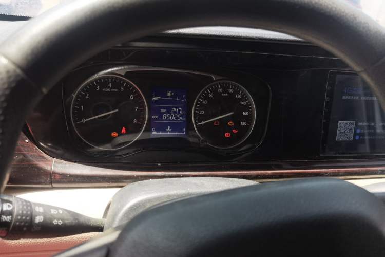 Used CHANGAN KUAYUE Xing V5 2021 1.5L Jinbao Edition Comfort Version JL473QH Odometer Close Up