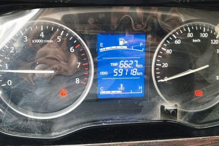 Used CHANGAN KUAYUE Xing V5 2021 1.5L Jinbao Edition Comfort Version JL473QH Odometer Close Up