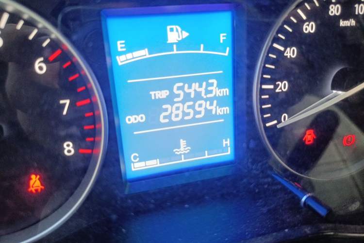 Used CHANGAN KUAYUE Xing V5 2021 1.6L Jinbao Edition Comfort Version DAM16KR Odometer Close Up