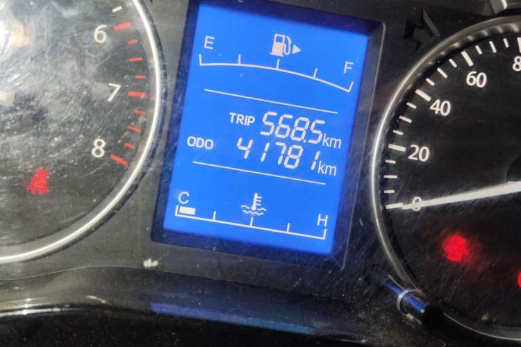 Used CHANGAN KUAYUE Xing V5 2021 1.6L Jinbao Edition Luxury Version DAM16KR Odometer Close Up