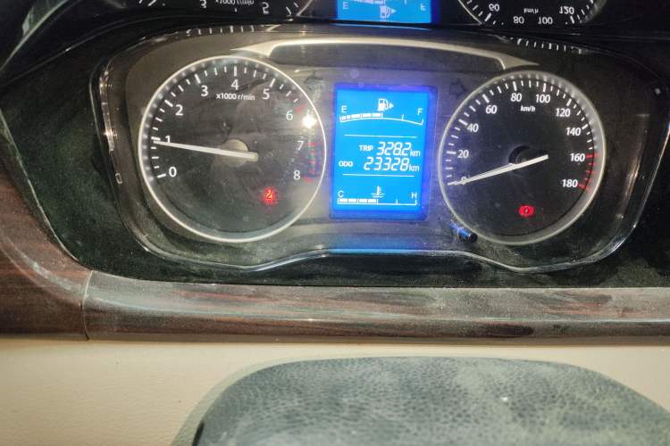 Used CHANGAN KUAYUE Xing V5 2021 1.5L Fortune-Attracting Deluxe Model JL473QH Odometer Close Up