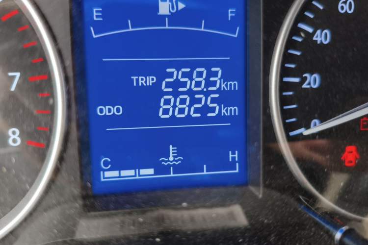 Used CHANGAN KUAYUE Xing V5 2021 1.5L Fortune-Attracting Edition Comfort Model JL473QH Odometer Close Up