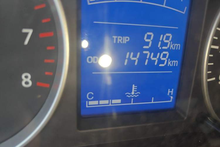 Used CHANGAN KUAYUE Xing V5 2021 1.6L Jinbao Edition Comfort Version DAM16KR Odometer Close Up
