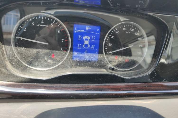 Used CHANGAN KUAYUE Xing V5 2022 1.5L Enjoyment Model 5-7 Seater Passenger Vehicle JL473QH Odometer Close Up