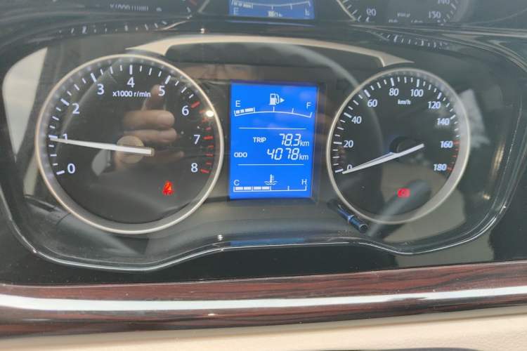 Used CHANGAN KUAYUE Xing V5 2022 1.5L Comfort-Grade 5-7 Seater Passenger Vehicle JL473QH Odometer Close Up