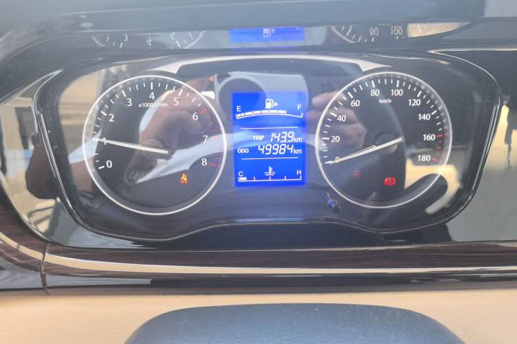 Used CHANGAN KUAYUE Xing V5 2022 1.5L Comfort-Grade 5-7 Seater Passenger Vehicle JL473QH Odometer Close Up