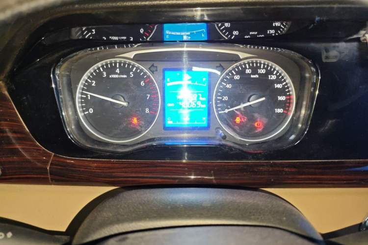 Used CHANGAN KUAYUE Xing V5 2022 1.5L Luxury 5-7 Seater Passenger Vehicle JL473QH Odometer Close Up