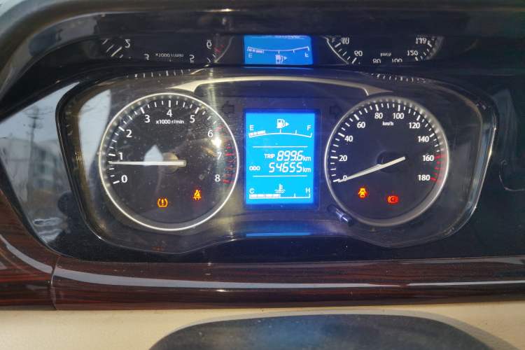 Used CHANGAN KUAYUE Xing V5 2022 1.5L Luxury 5-7 Seater Passenger Vehicle JL473QH Odometer Close Up