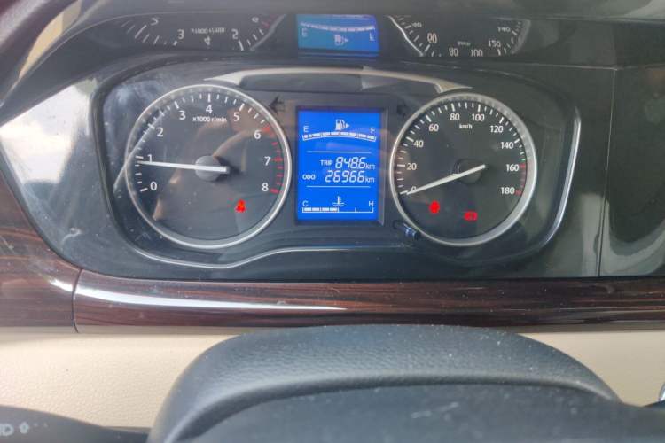 Used CHANGAN KUAYUE Xing V5 2022 1.5L Luxury 5-7 Seater Passenger Vehicle JL473QH Odometer Close Up