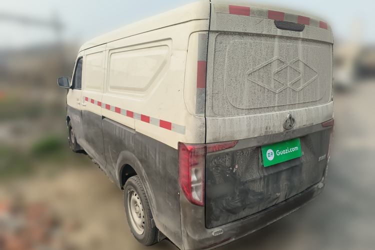 Used CHANGAN KUAYUE Xing V5 EV 2021 Luxury Edition 2-Seat Van with Lingdian System Rear Left 45 Deg