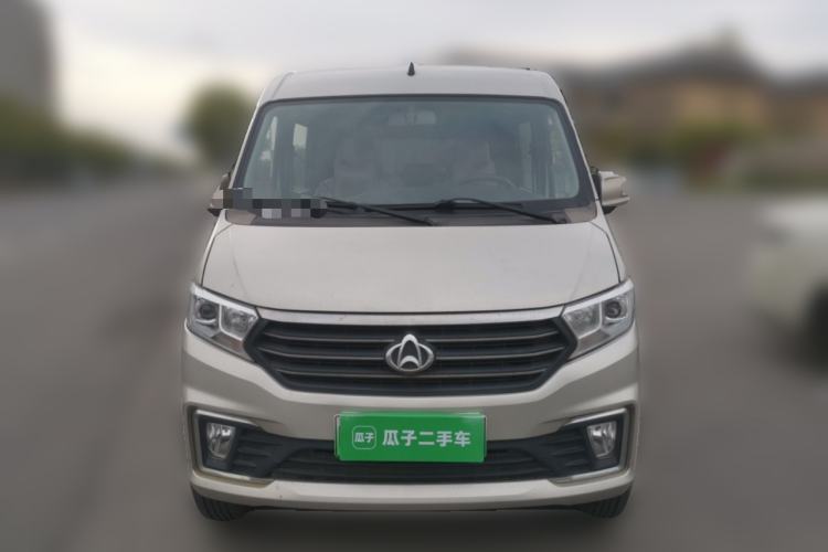 Used CHANGAN KUAYUE Xing V5 EV 2021 Luxury 7-Seater Passenger Van with Lingdian System Front